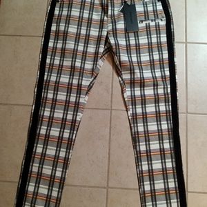 Brand new plaid pants men size 36X32